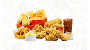 16pc mixed crispy chicken combo