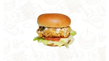 chicken tender burger
