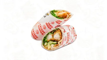 crispy chicken wrap