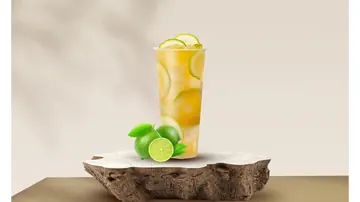 a11. green lemon tea