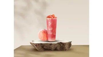 a1. peach berry green tea