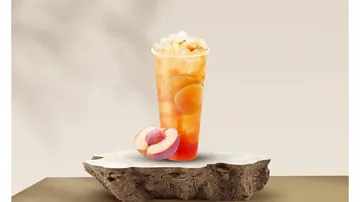 a4. peach blossoms green tea