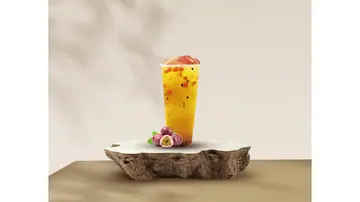 a9. peach passion fruit green tea
